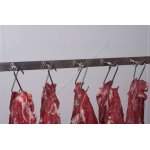 Ανοξείδωτη τσιγκέλα από λάμα  50x10mm με ανοξείδωτες μύτες